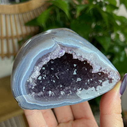 Druzy Amethyst Agate Cave