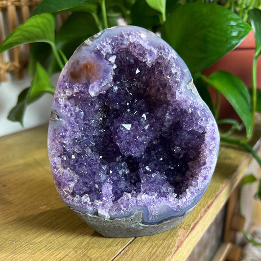 Druzy Amethyst Agate Cave