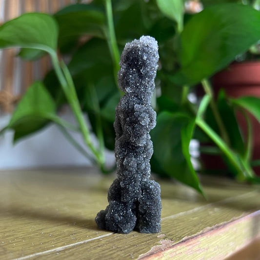 Black Amethyst Stalactite