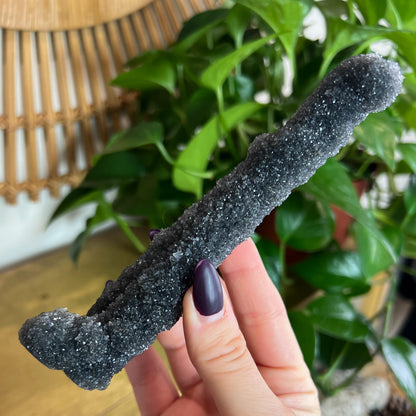 Black Amethyst Stalactite