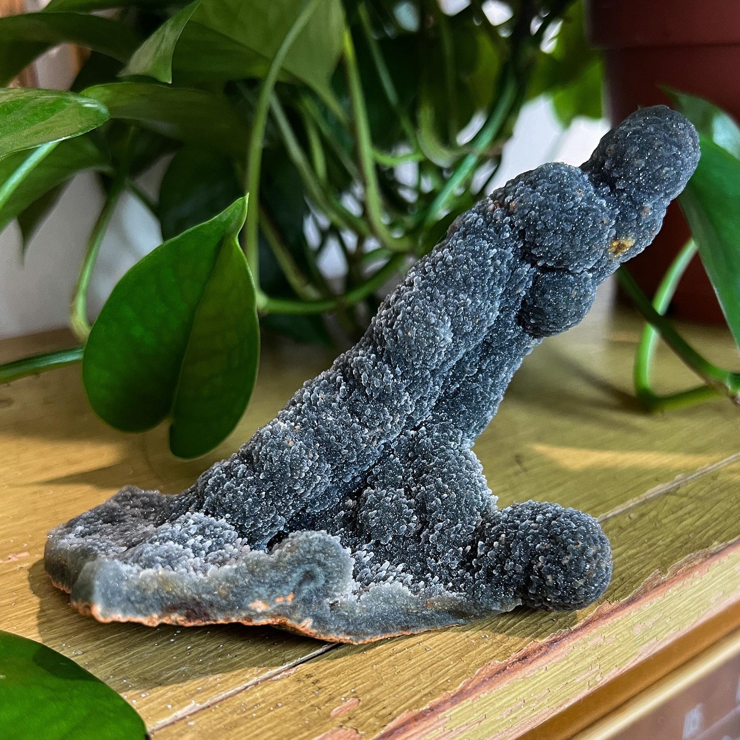 Black Amethyst Stalactite