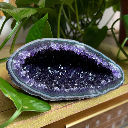 Druzy Amethyst Agate Cave