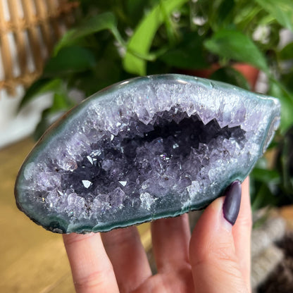 Druzy Amethyst Agate Cave