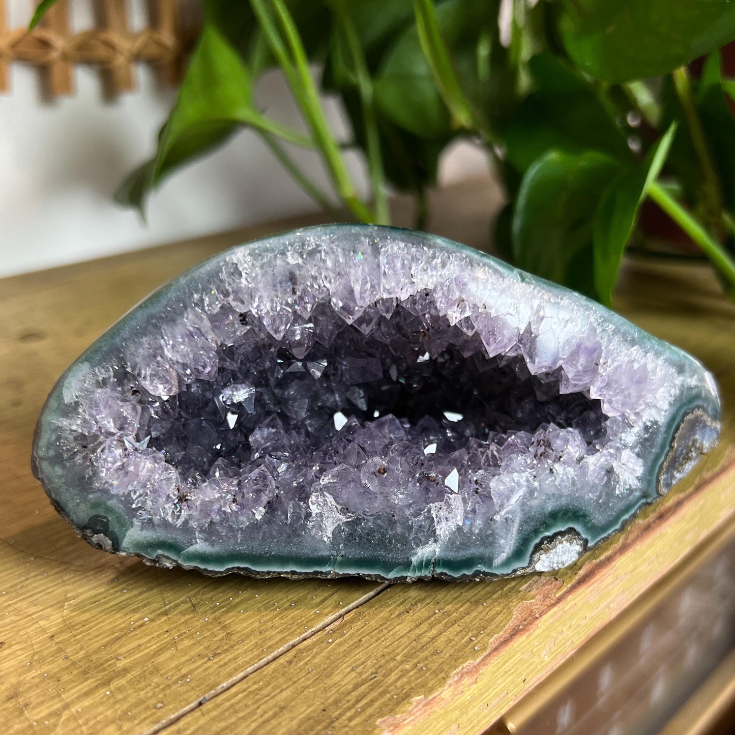 Druzy Amethyst Agate Cave