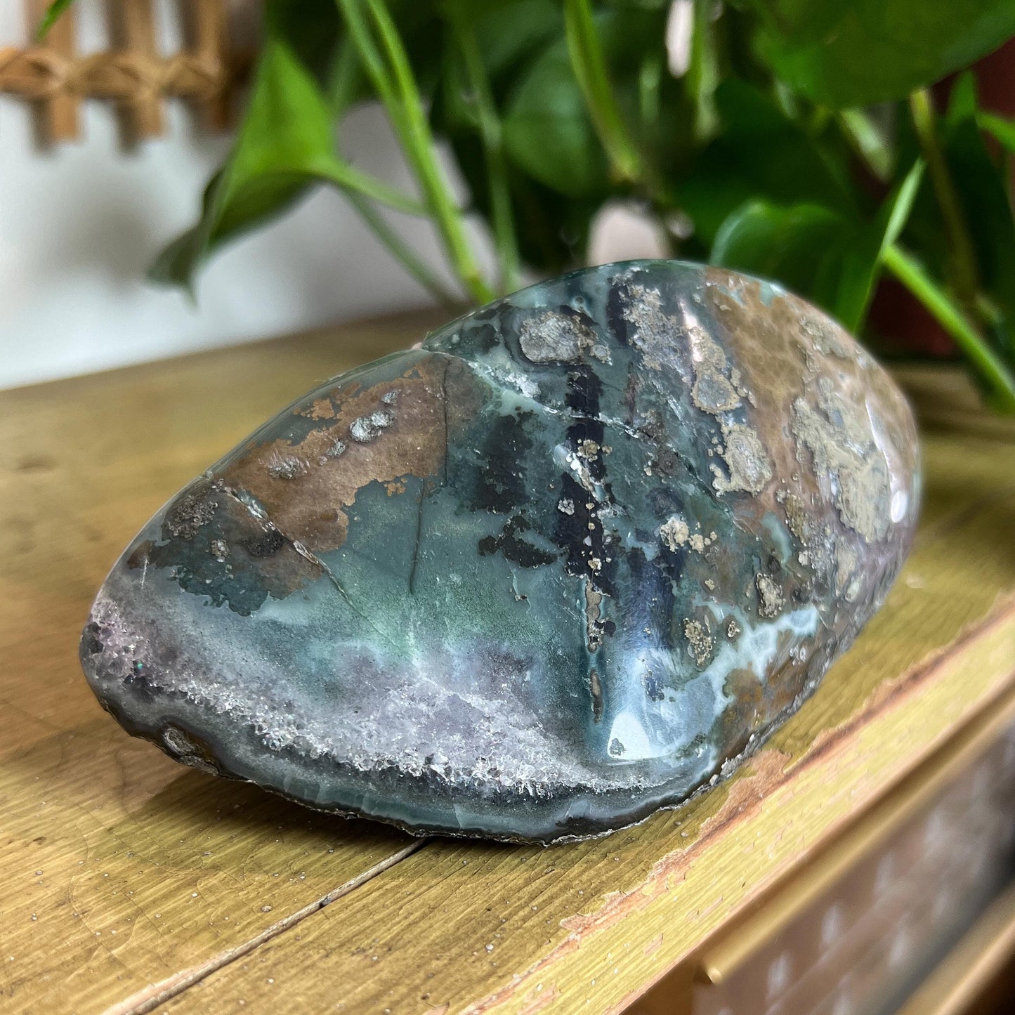 Druzy Amethyst Agate Cave