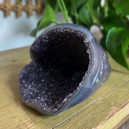 Druzy Amethyst Agate Cave