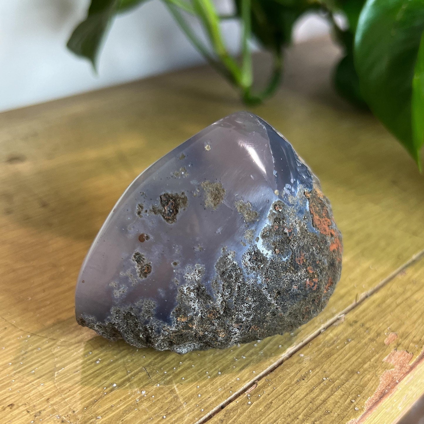 Druzy Amethyst Agate Cave: Crystal from Uruguay, Grounding Cleansing Stone