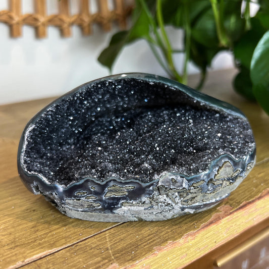 Black Galaxy Amethyst Cave