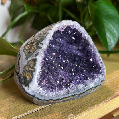 Druzy Amethyst Agate Cave