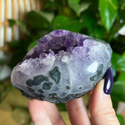 Druzy Amethyst Agate Cave