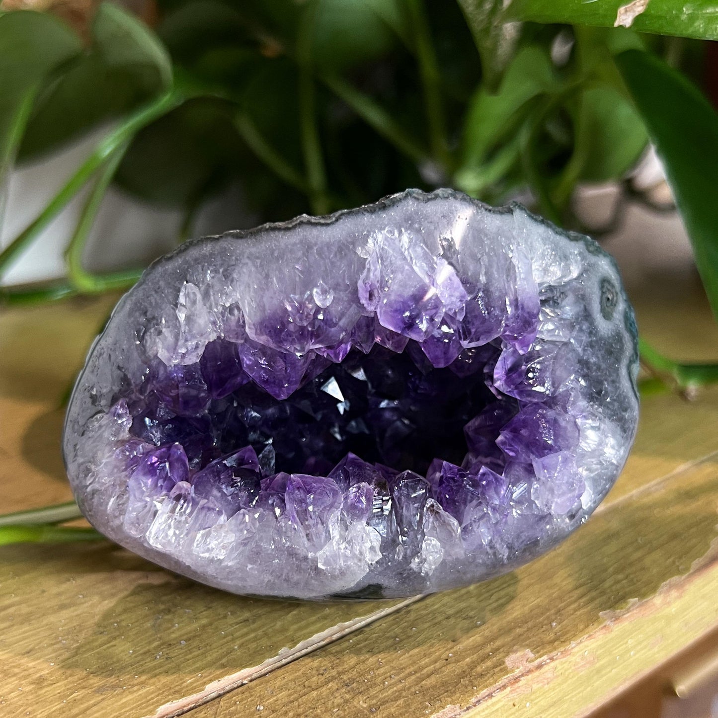 Druzy Amethyst Agate Cave