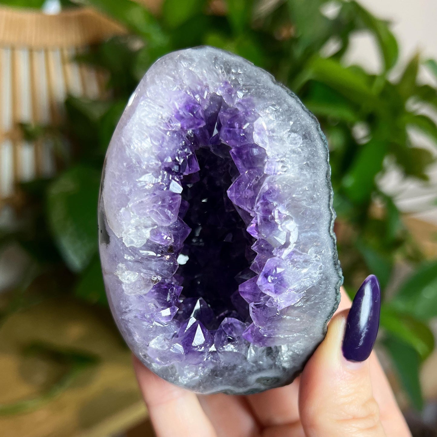 Druzy Amethyst Agate Cave