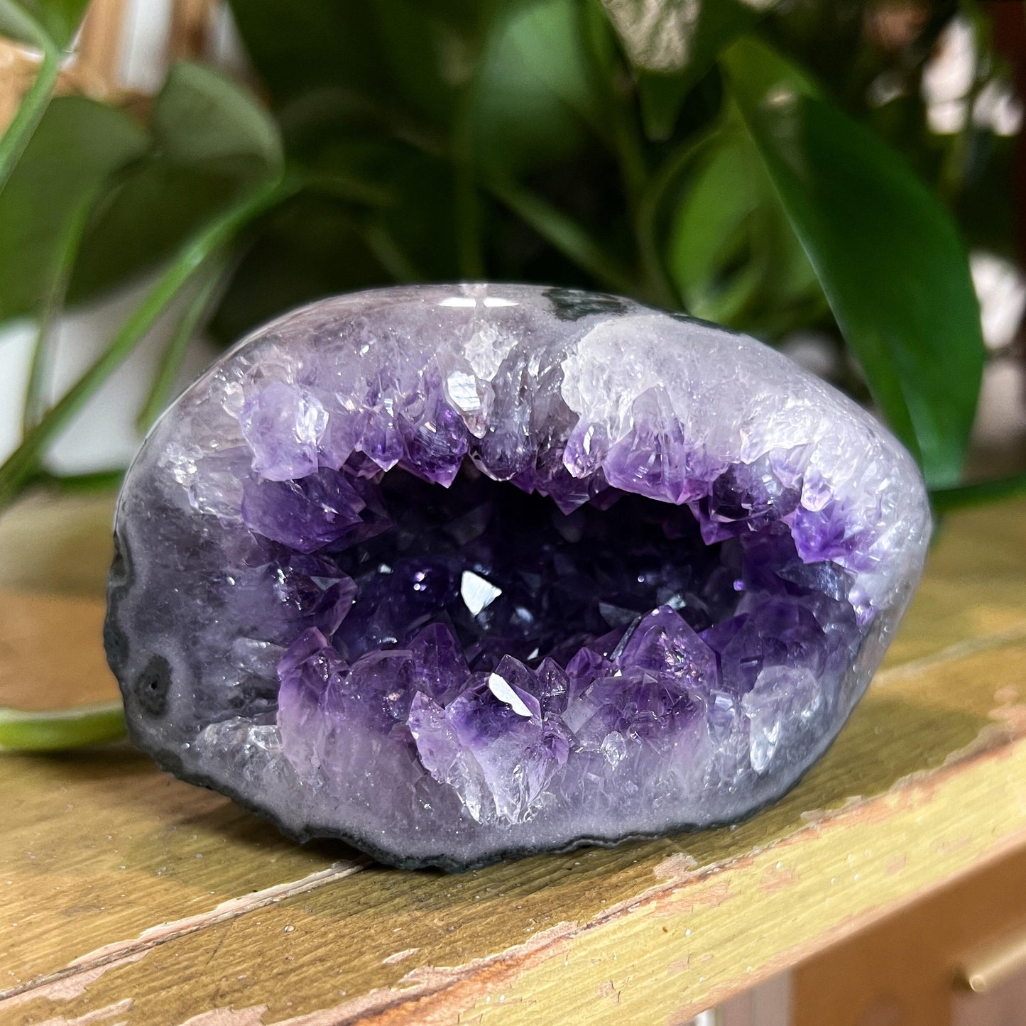 Druzy Amethyst Agate Cave