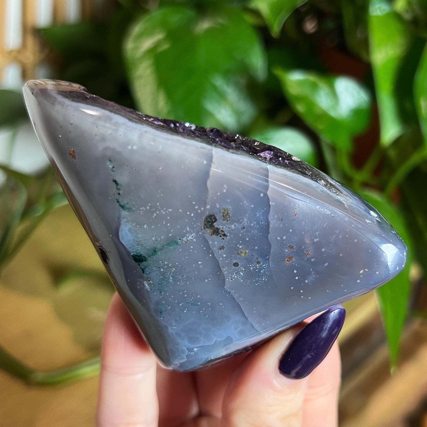 Druzy Amethyst Agate Cave