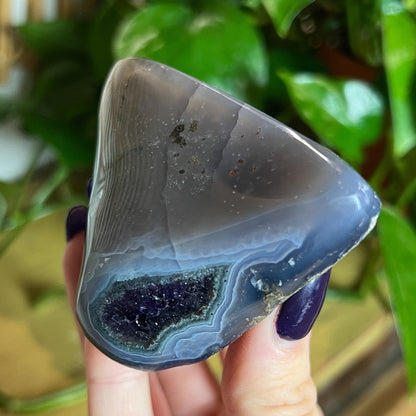 Druzy Amethyst Agate Cave