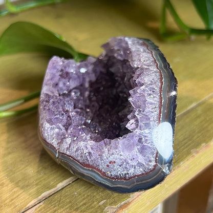 Druzy Amethyst Agate Cave