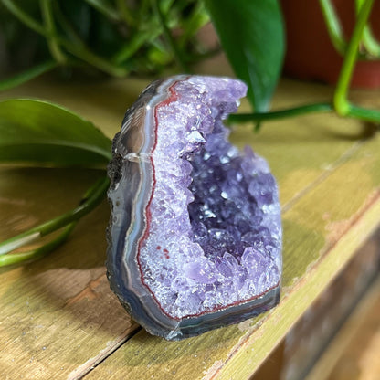 Druzy Amethyst Agate Cave