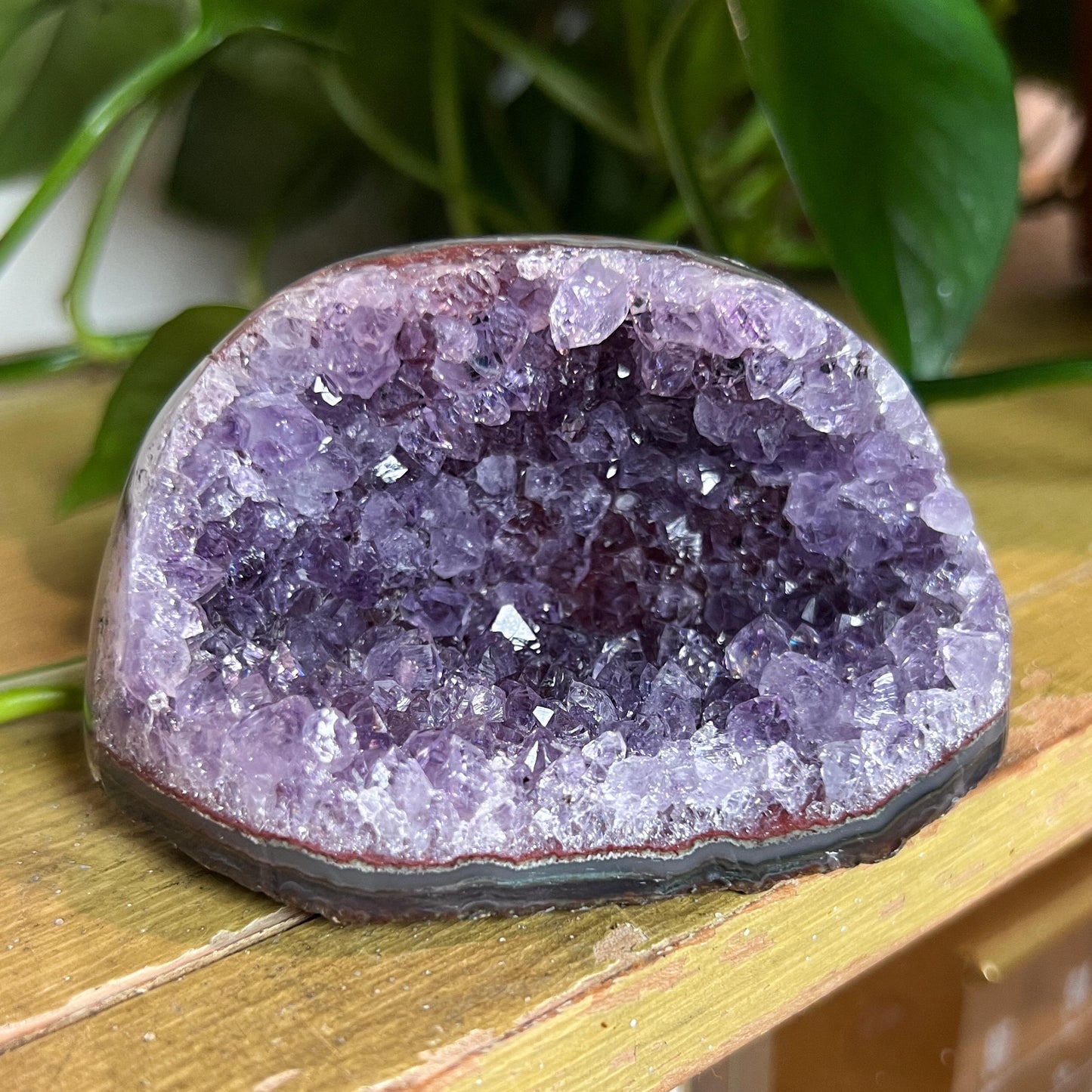 Druzy Amethyst Agate Cave