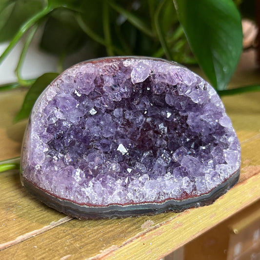 Druzy Amethyst Agate Cave