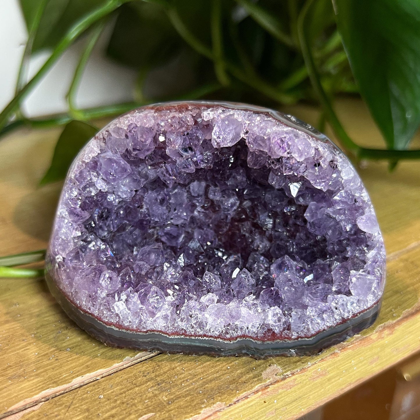 Druzy Amethyst Agate Cave