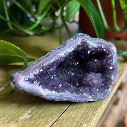 Druzy Amethyst Agate Cave