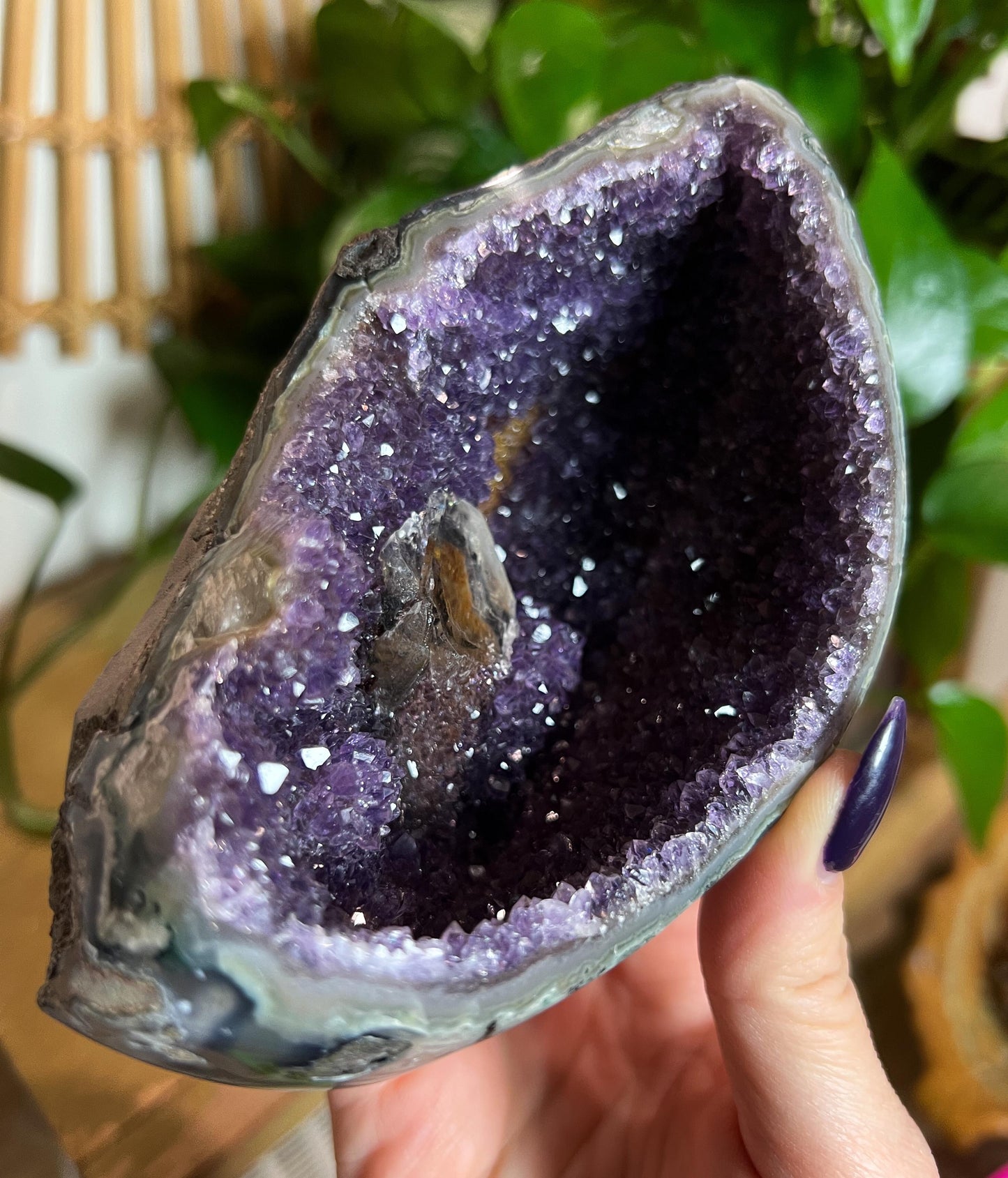Amethyst Geode Cave
