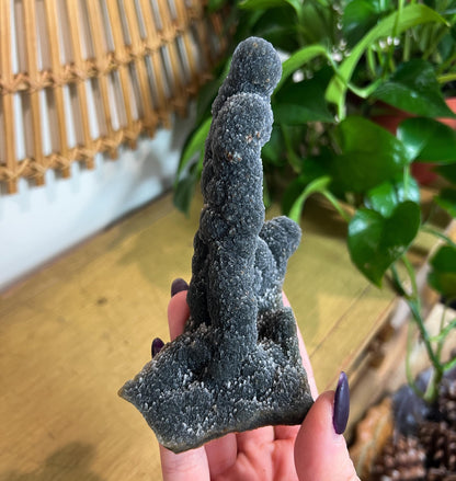 Black Amethyst Stalactite