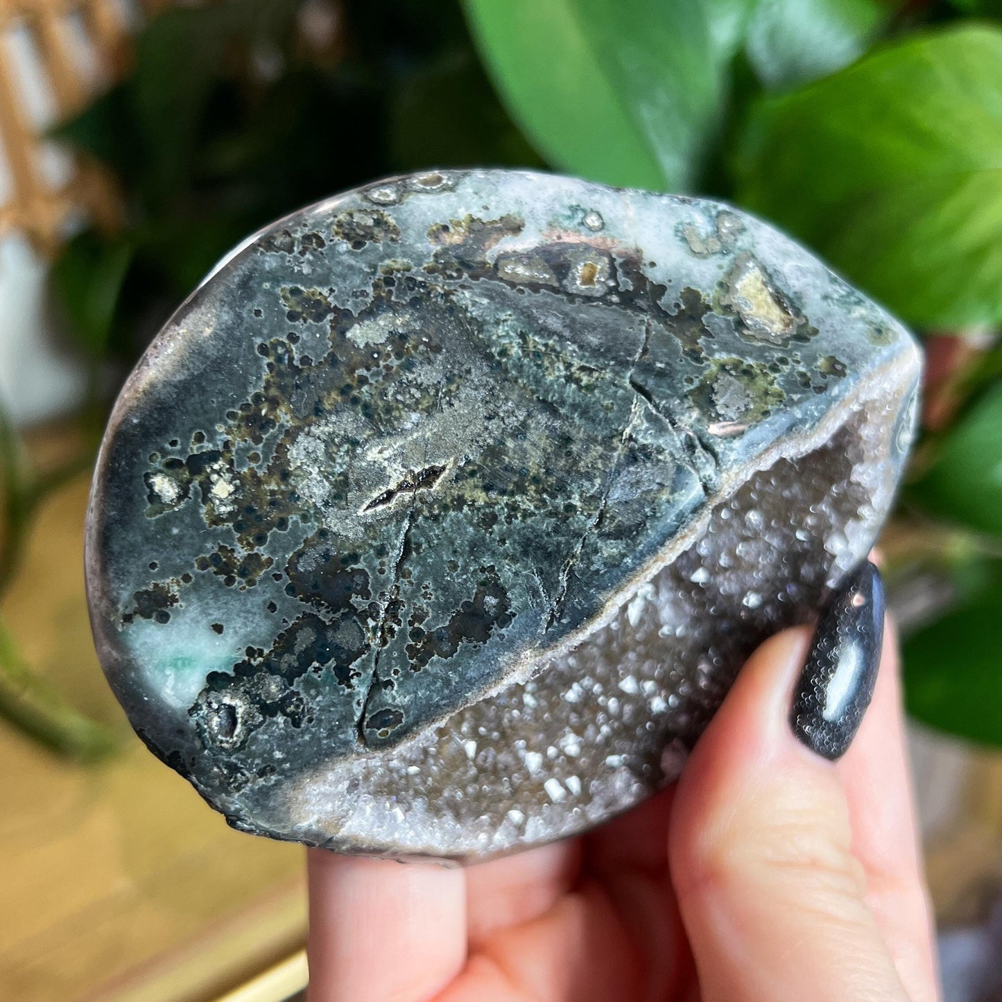 Druzy Amethyst Jasper Cave