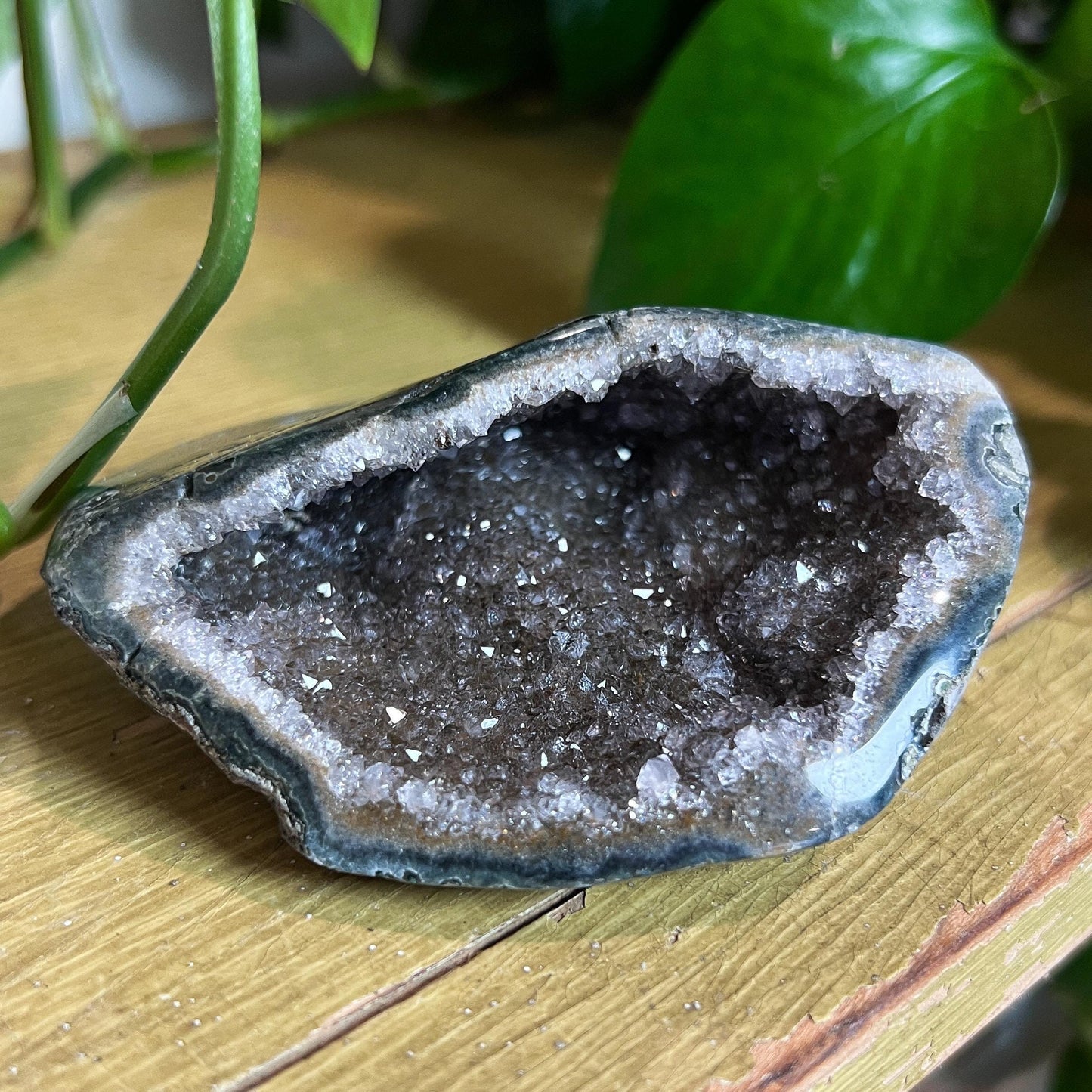 Druzy Amethyst Jasper Cave