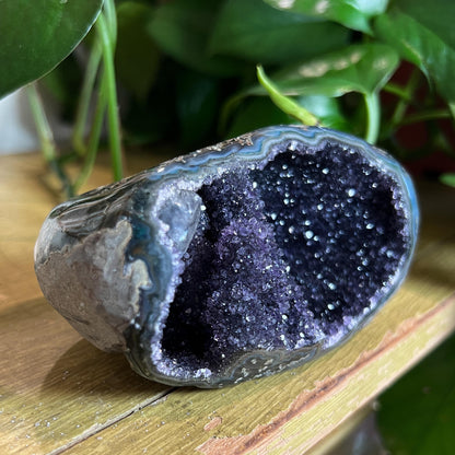 Druzy Amethyst Agate Cave