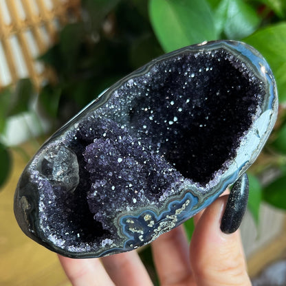 Druzy Amethyst Agate Cave