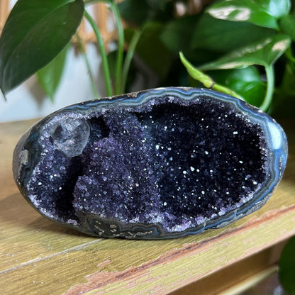 Druzy Amethyst Agate Cave