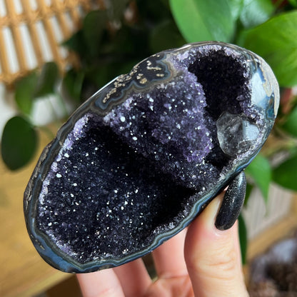 Druzy Amethyst Agate Cave