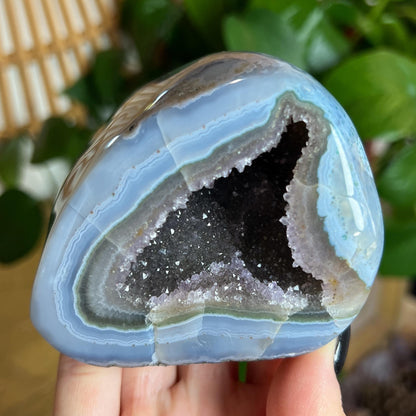 Druzy Amethyst Agate Cave