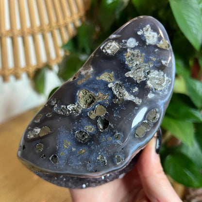 Druzy Amethyst Agate Cave