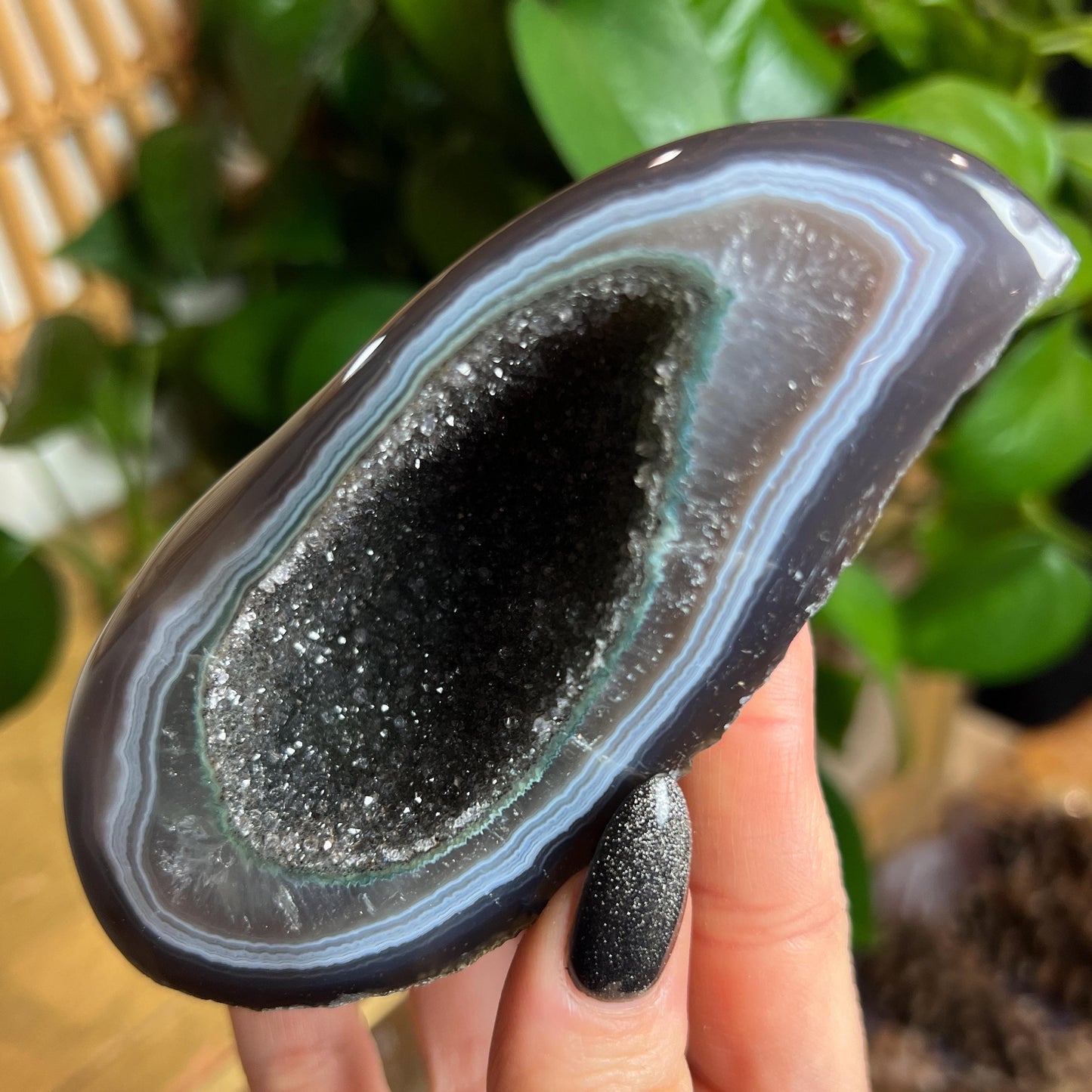 Druzy Agate Cave