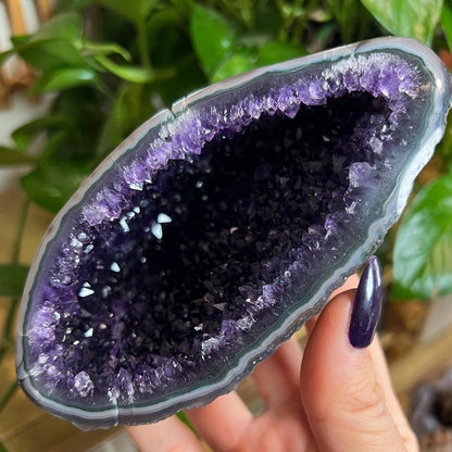 Druzy Amethyst Agate Cave
