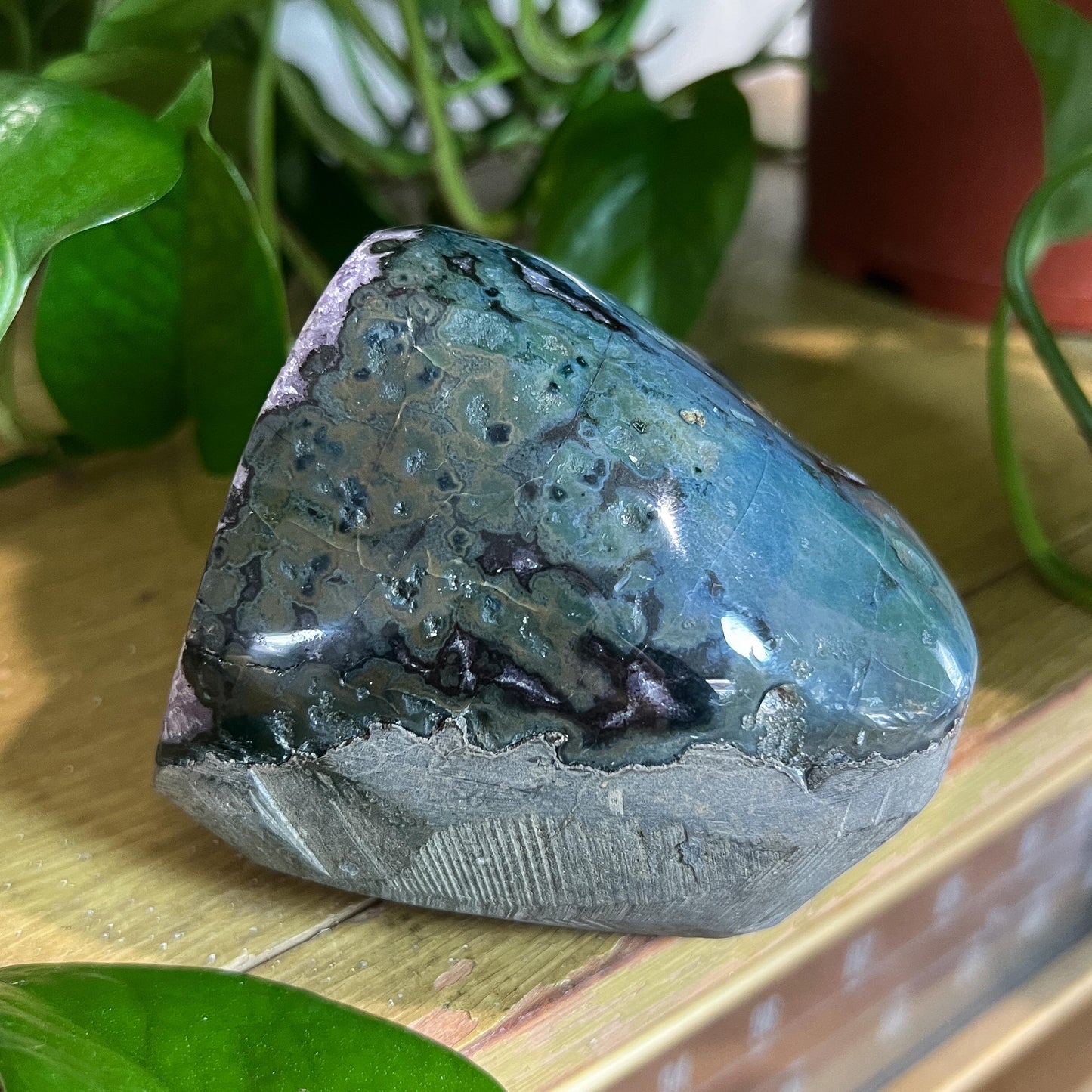 Amethyst Agate Nodule