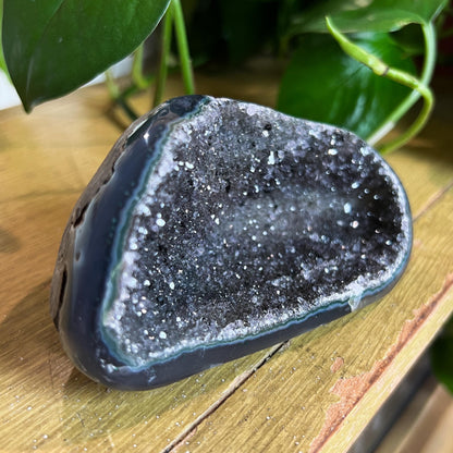 Black Galaxy Amethyst Cave