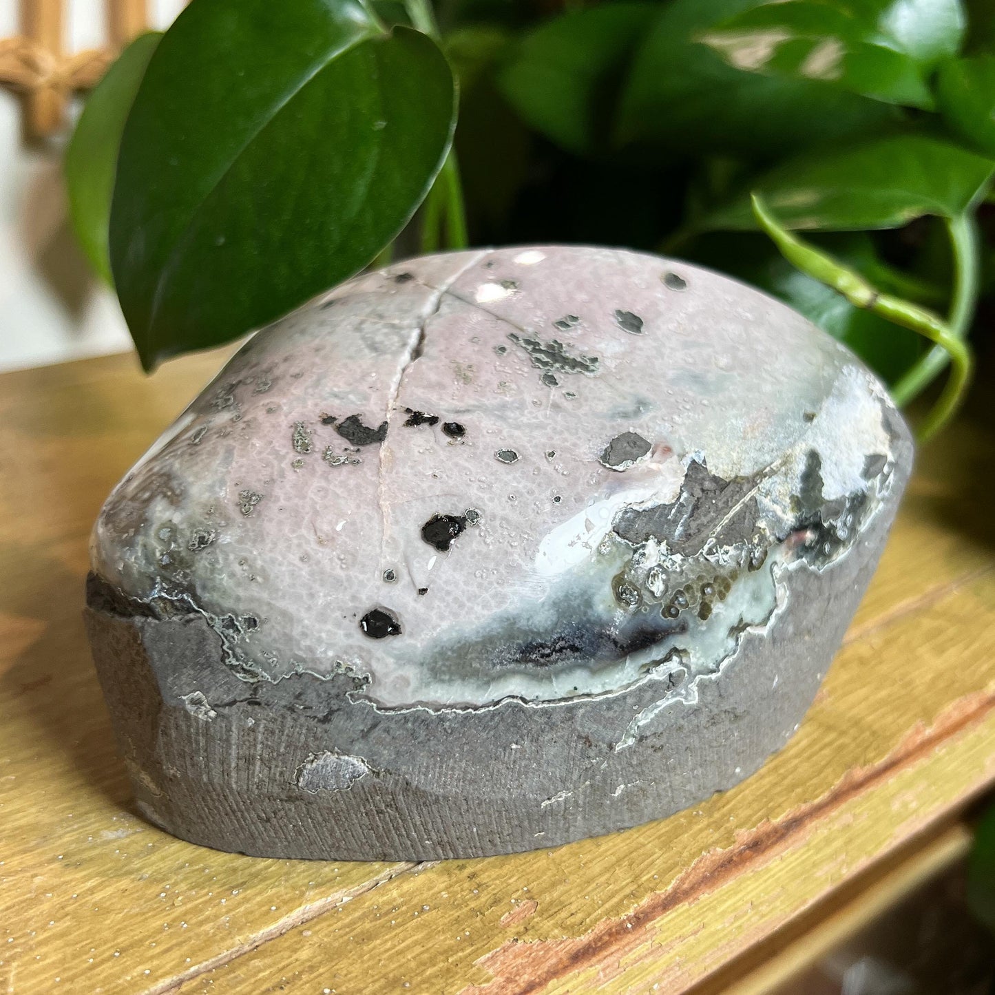 Amethyst Pink Jasper Cave