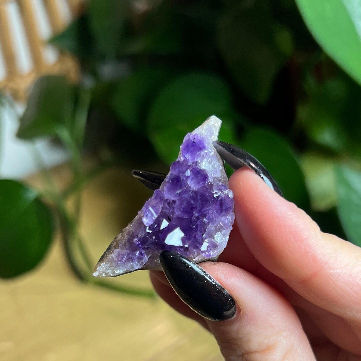 Amethyst Crystal Cluster Set of 4