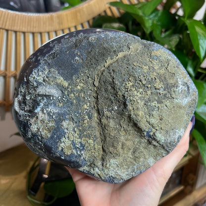Druzy Amethyst Geode Pair