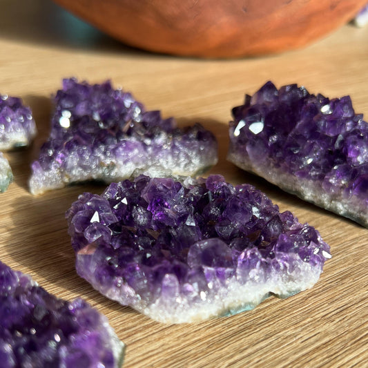 Amethyst Crystal Cluster