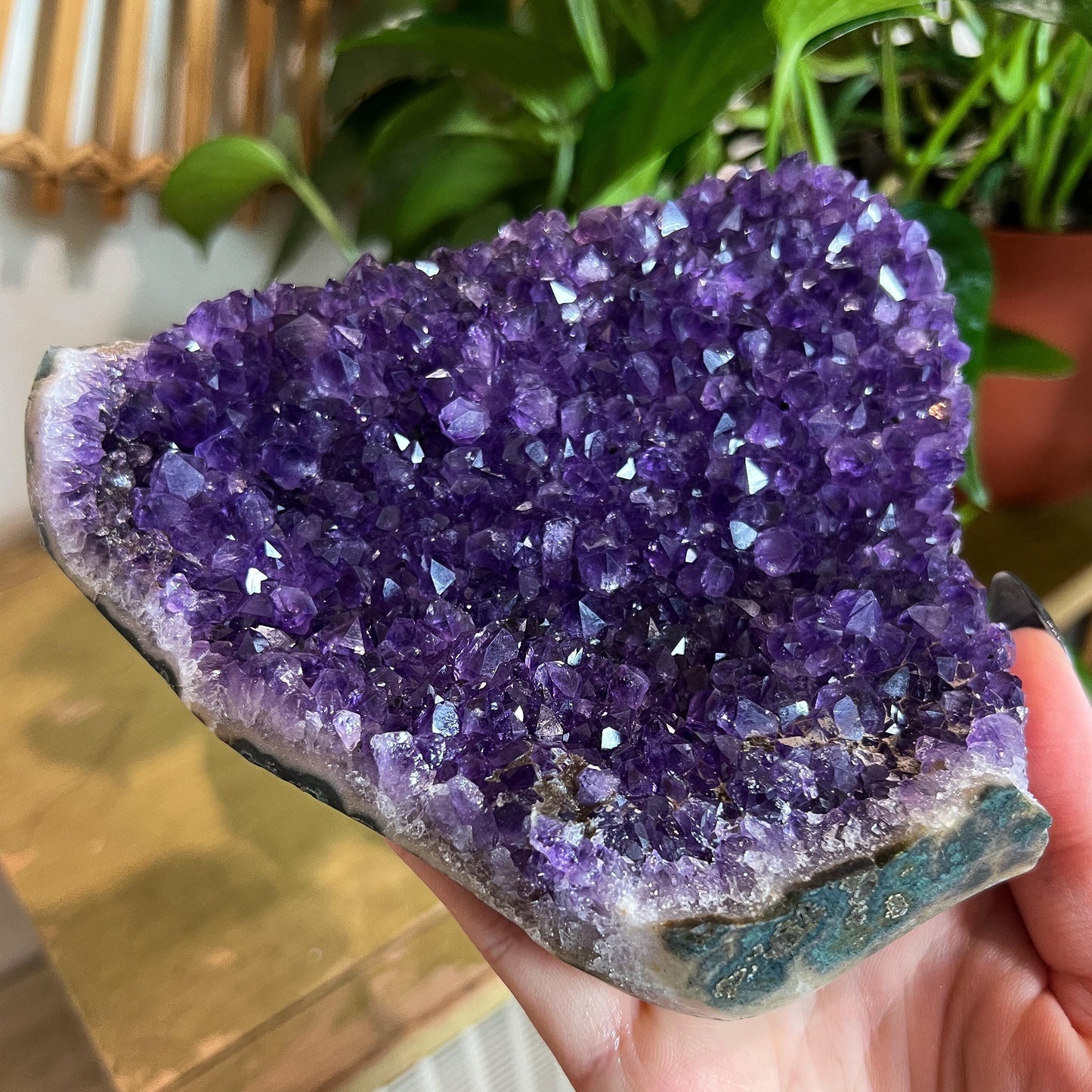 Amethyst Crystal Cluster