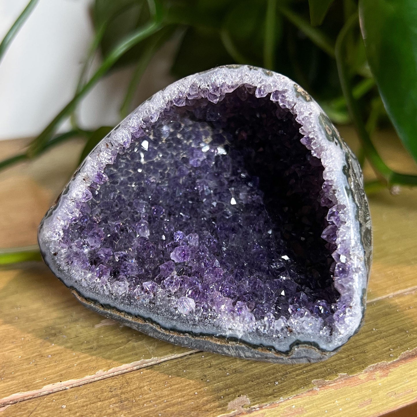 Druzy Amethyst Agate Cave