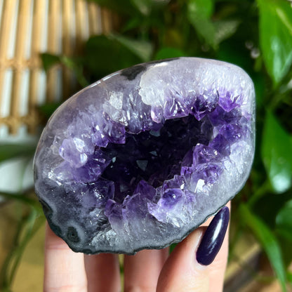 Druzy Amethyst Agate Cave