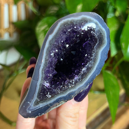 Druzy Amethyst Agate Cave