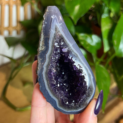 Druzy Amethyst Agate Cave