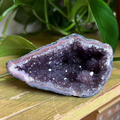 Druzy Amethyst Agate Cave