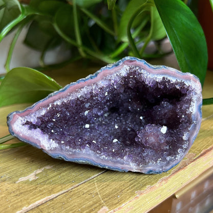 Druzy Amethyst Agate Cave